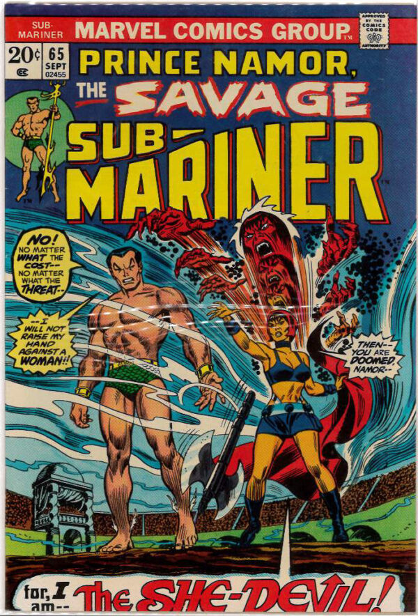 SUB-MARINER (1968-1974 SERIES) #65: 9.8 (MT)