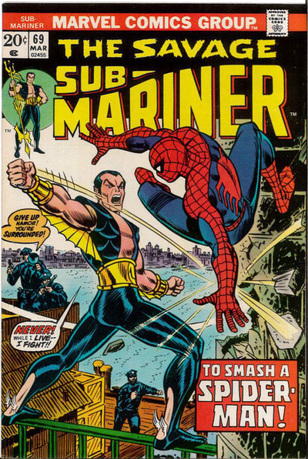 SUB-MARINER (1968-1974 SERIES) #69