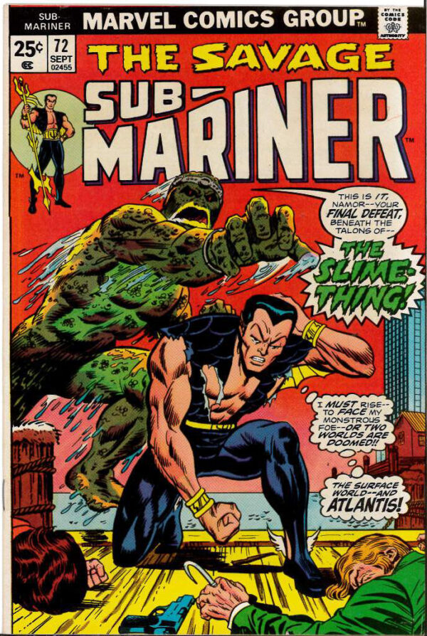 SUB-MARINER (1968-1974 SERIES) #72: 8.5 (VF)