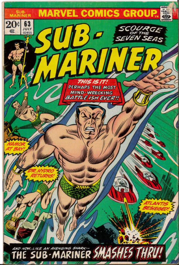 SUB-MARINER (1968-1974 SERIES) #63: 9.8 (MT)