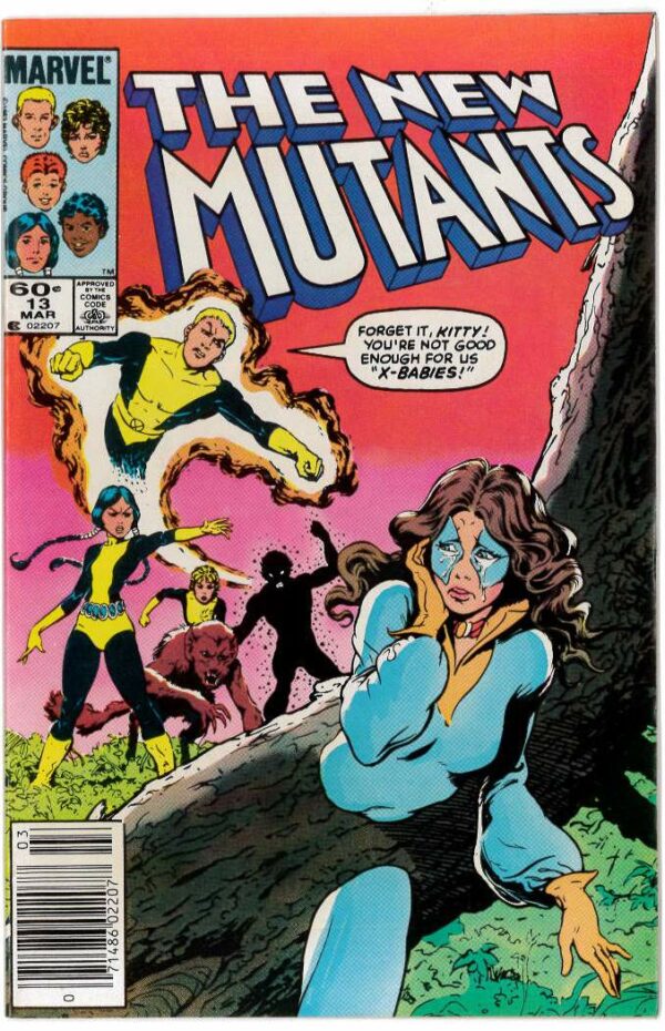 NEW MUTANTS (1982-1991 SERIES) #13: Newsstand Edition