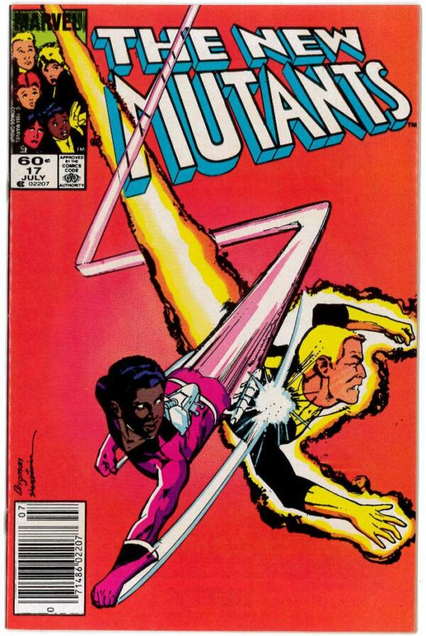 NEW MUTANTS (1982-1991 SERIES) #17: Newsstand Edition