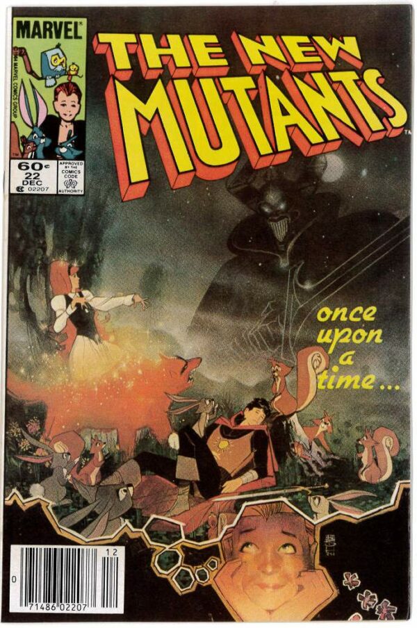 NEW MUTANTS (1982-1991 SERIES) #22: Newsstand Edition