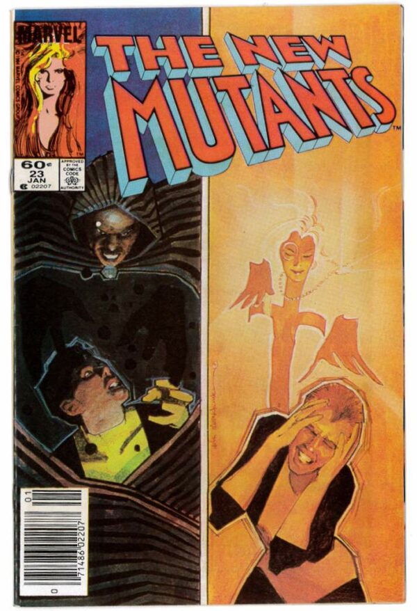 NEW MUTANTS (1982-1991 SERIES) #23: Newsstand Edition