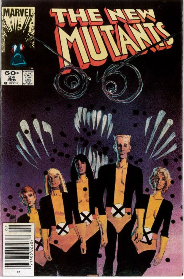 NEW MUTANTS (1982-1991 SERIES) #24: Newsstand Edition