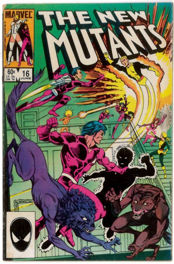 NEW MUTANTS (1982-1991 SERIES) #16