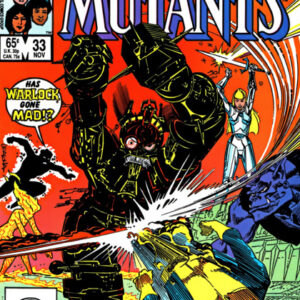 NEW MUTANTS (1982-1991 SERIES) #33