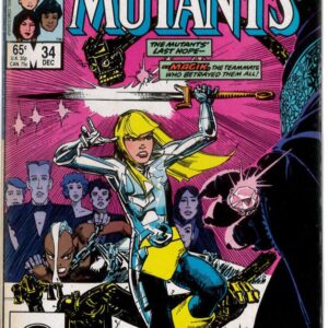 NEW MUTANTS (1982-1991 SERIES) #34