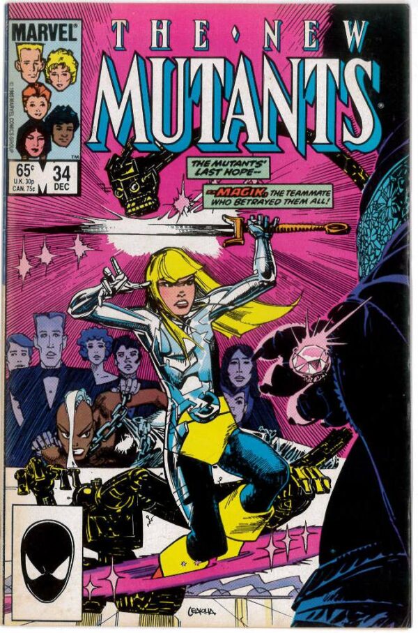 NEW MUTANTS (1982-1991 SERIES) #34