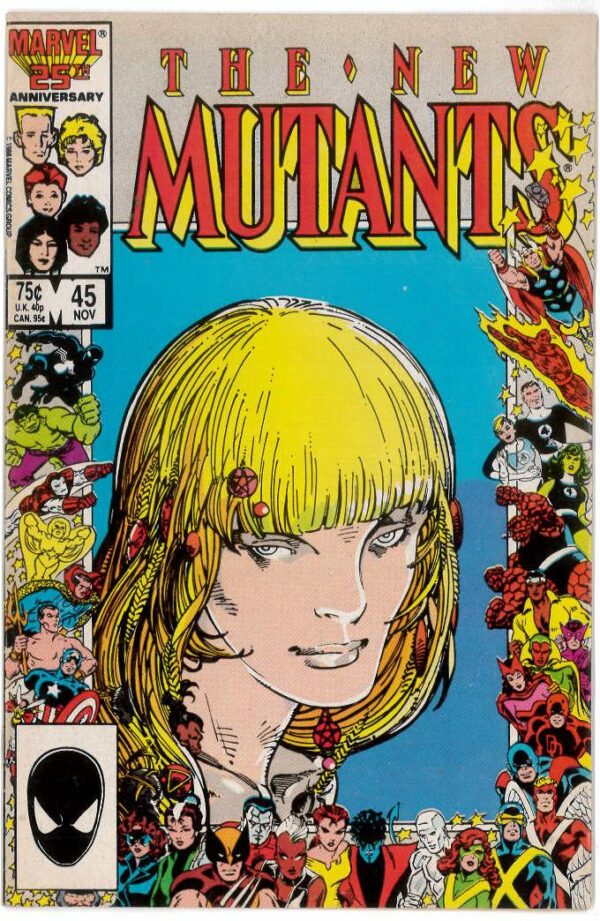 NEW MUTANTS (1982-1991 SERIES) #45: 6.5 (FN+)