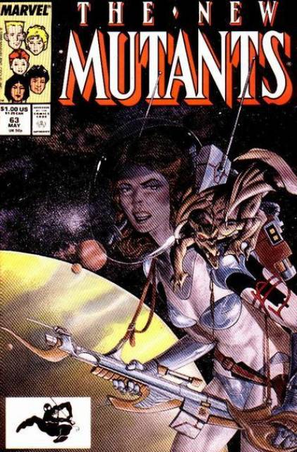 NEW MUTANTS (1982-1991 SERIES) #63 NEW MUTANTS (1982-1991 SERIES) #63