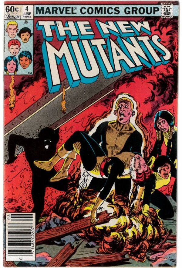 NEW MUTANTS (1982-1991 SERIES) #4: Newsstand Edition