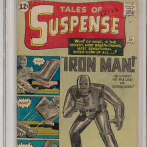 TALES OF SUSPENSE #39: Halo graded 6.0 (FN) – First Iron Man