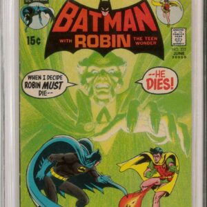 BATMAN (1939-2011 SERIES) #232: Halo Graded 7.5 (FN/VF) Neal Adams art – 1st Ra’s Al Ghul