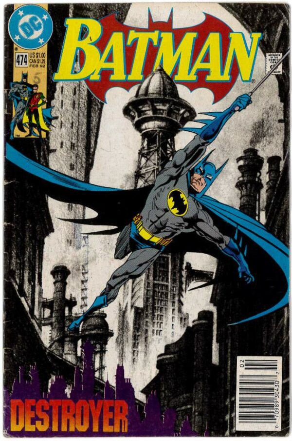 BATMAN (1939-2011 SERIES) #474: 7.0 (FN/VF) – Newsstand Edition