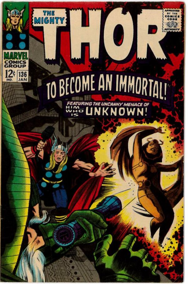 MIGHTY THOR (1966-2018 SERIES) #136: VF/NM (9.0)