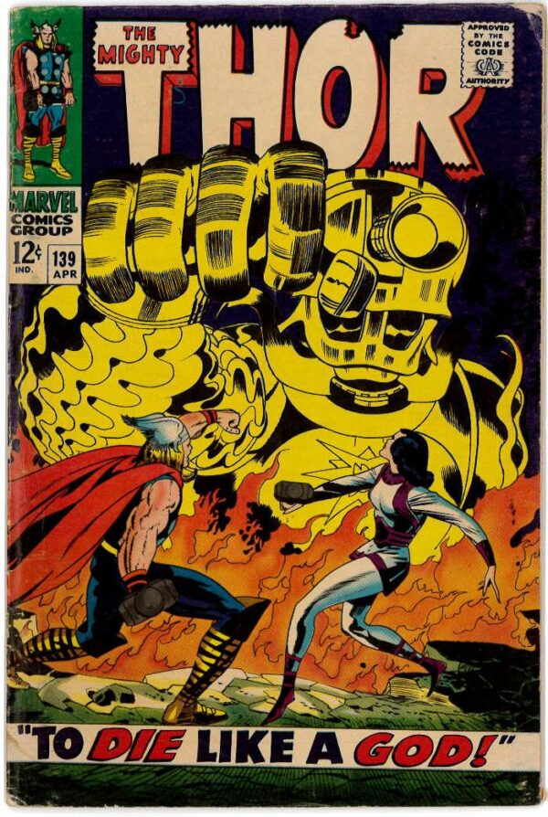 MIGHTY THOR (1966-2018 SERIES) #139: FN (6.5)