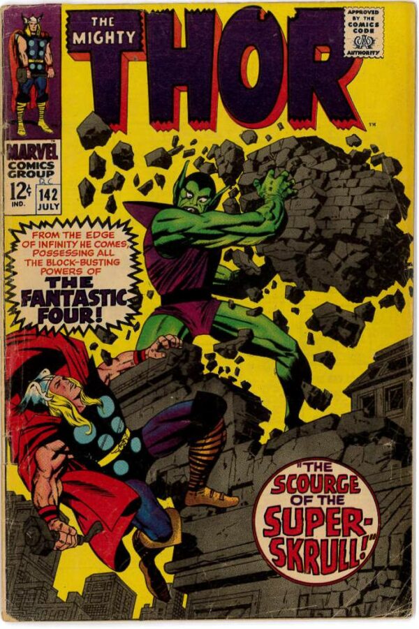 MIGHTY THOR (1966-2018 SERIES) #142: VG/FN (5.0)