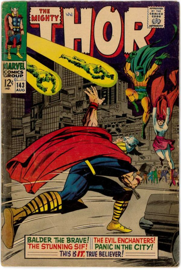 MIGHTY THOR (1966-2018 SERIES) #143: VG (4.0)