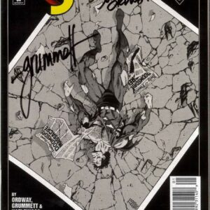 ADVENTURES OF SUPERMAN #498: Signed by Jerry Ordway & Tom Grummett (COA) 9.2 (NM)