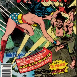 WONDER WOMAN (1942-1986,2010-2011,2020-2023 SERIES #235: Signed by Jose Luis Garcia-Lopez & Jose Delbo (COA) 9.2 (NM)
