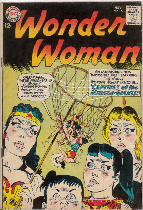 WONDER WOMAN (1942-1986,2010-2011,2020-2023 SERIES #142: FN/VF