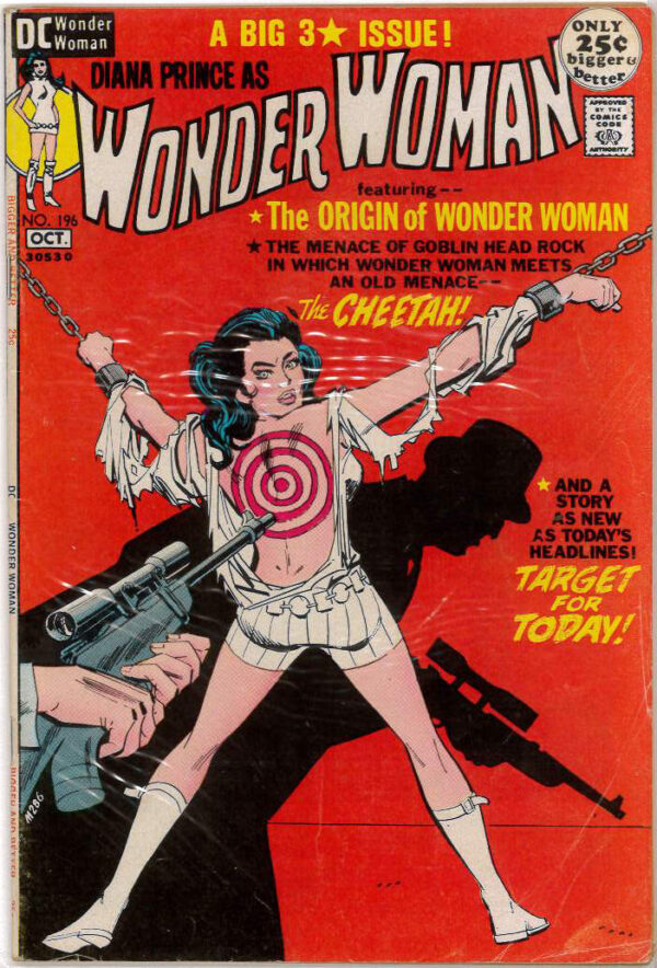 WONDER WOMAN (1942-1986,2010-2011,2020-2023 SERIES #196: VF