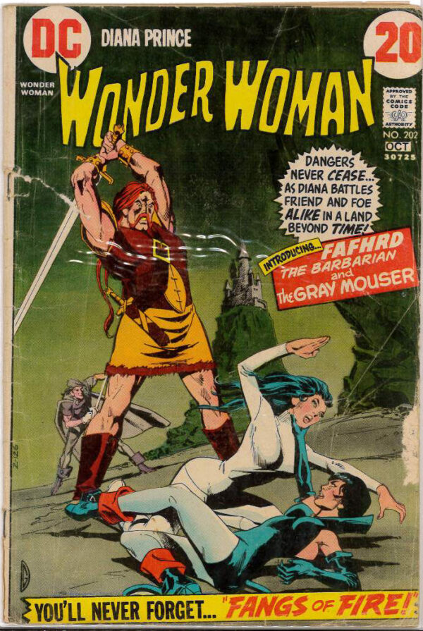 WONDER WOMAN (1942-1986,2010-2011,2020-2023 SERIES #202: Catwoman appearance – VG