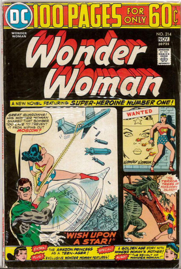 WONDER WOMAN (1942-1986,2010-2011,2020-2023 SERIES #214: VF/NM