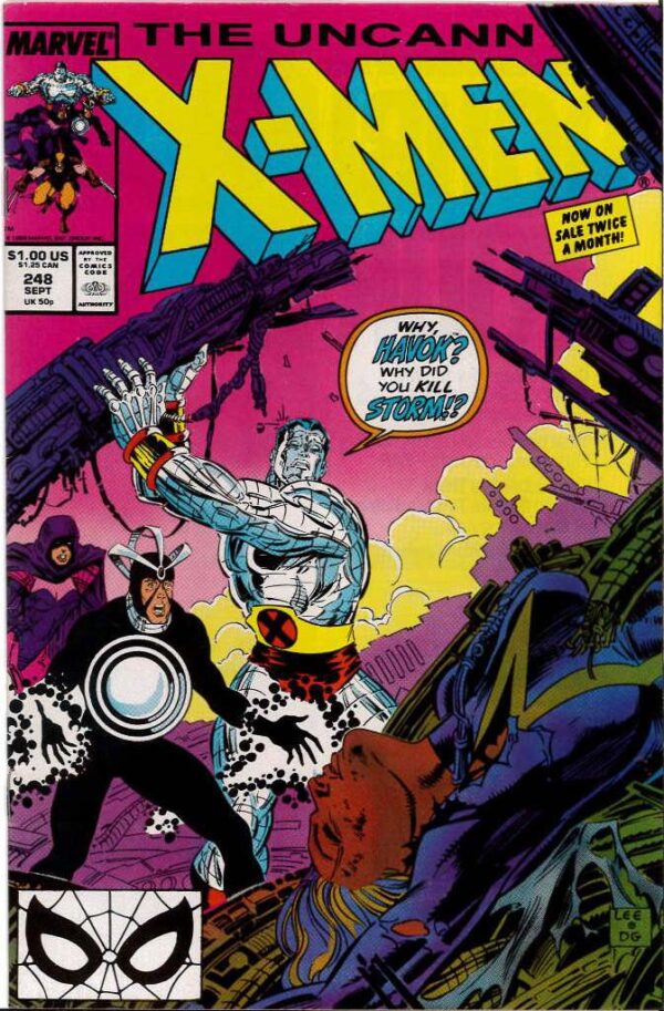 UNCANNY X-MEN (1963-2011,2015 SERIES) #248: 9.2 (NM) 1st Jim Lee