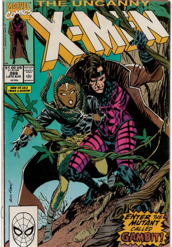 UNCANNY X-MEN (1963-2011,2015 SERIES) #266: 1st Gambit appearance – Halo Graded 9.8