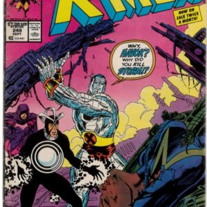 UNCANNY X-MEN (1963-2011,2015 SERIES) #248: 6.0 (FN) – Newsstand Edition UNCANNY X-MEN (1963-2011,2015 SERIES) #248: 6.0 (FN) – Newsstand Edition