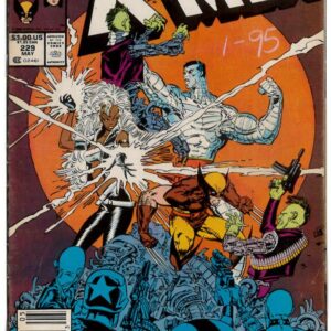 UNCANNY X-MEN (1963-2011,2015 SERIES) #229: 8.0 (VF) Newsstand Edition