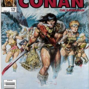 SAVAGE SWORD OF CONAN (AUSTRALIAN PRICE VARIANT) #179: 8.5 (VF)
