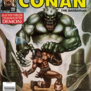 SAVAGE SWORD OF CONAN (AUSTRALIAN PRICE VARIANT) #185: 8.5 (VF)