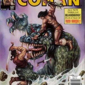 SAVAGE SWORD OF CONAN (AUSTRALIAN PRICE VARIANT) #187: 8.5 (VF)