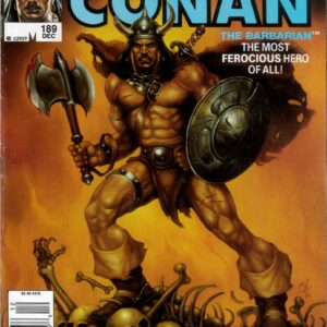SAVAGE SWORD OF CONAN (AUSTRALIAN PRICE VARIANT) #189: 6.0 (FN)