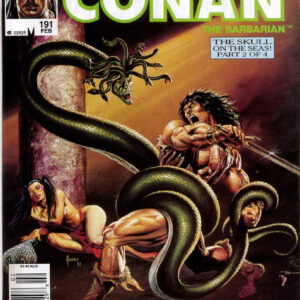 SAVAGE SWORD OF CONAN (AUSTRALIAN PRICE VARIANT) #191: 9.0 (VF/NM)