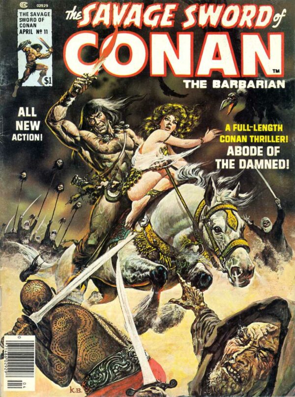 SAVAGE SWORD OF CONAN (1973-1995 SERIES) #11: 9.2 (NM)