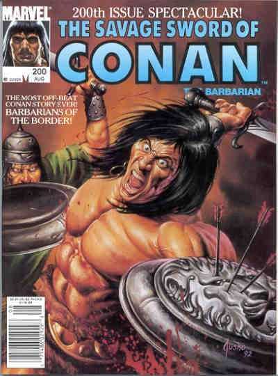 SAVAGE SWORD OF CONAN (1973-1995 SERIES) #200: NM SAVAGE SWORD OF CONAN (1973-1995 SERIES) #200: NM