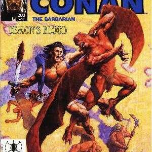 SAVAGE SWORD OF CONAN (1973-1995 SERIES) #203: NM