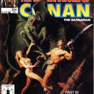 SAVAGE SWORD OF CONAN (1973-1995 SERIES) #204: NM