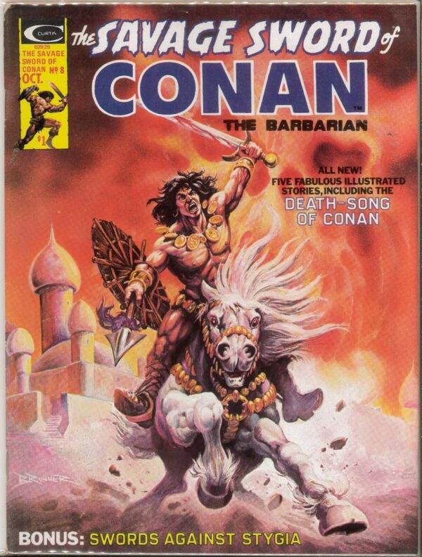 SAVAGE SWORD OF CONAN (1973-1995 SERIES) #8: 6.0 (FN)