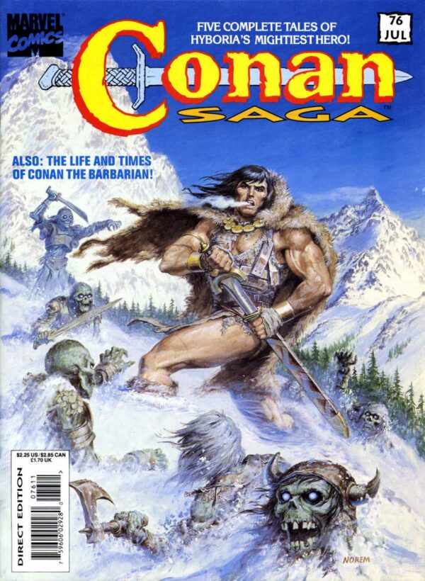 CONAN SAGA #76