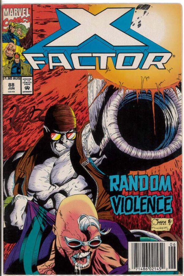 X-FACTOR (1984: AUSTRALIAN PRICE VARIANT – APV) #88: 9.0 (VF/NM)