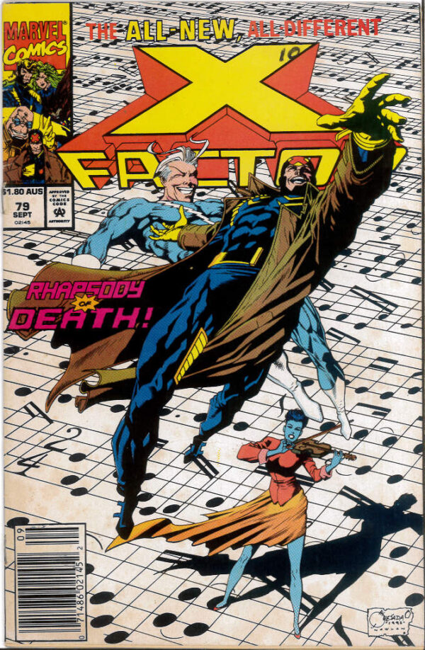 X-FACTOR (1984: AUSTRALIAN PRICE VARIANT – APV) #79: 3.5 (VG)
