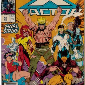 X-FACTOR (1984: AUSTRALIAN PRICE VARIANT – APV) #62: 4.0 (VG)