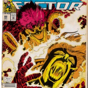 X-FACTOR (1984: AUSTRALIAN PRICE VARIANT – APV) #82: 4.0 (VG)