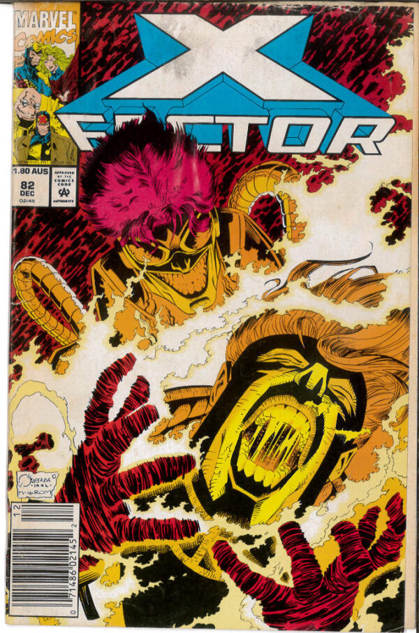 X-FACTOR (1984: AUSTRALIAN PRICE VARIANT – APV) #82: 4.0 (VG)
