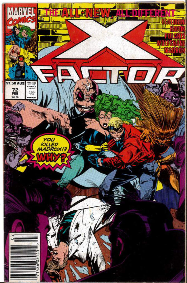 X-FACTOR (1984: AUSTRALIAN PRICE VARIANT – APV) #72: 5.0 (VG/FN)